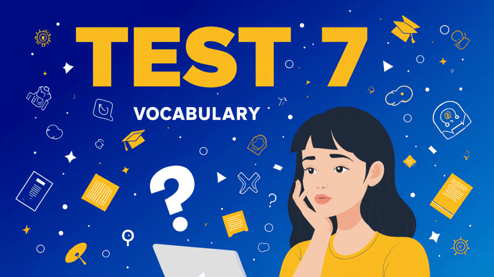 IELTS vocabulary test 7