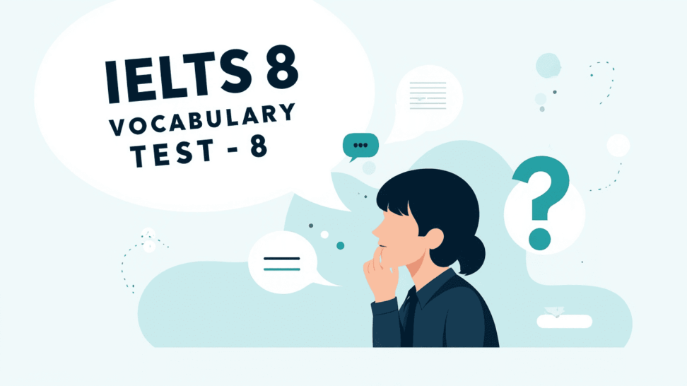IELTS vocabulary test 8