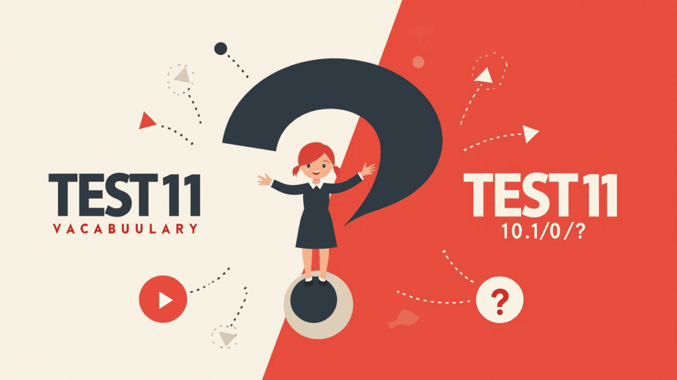 IELTS vocabulary test 11