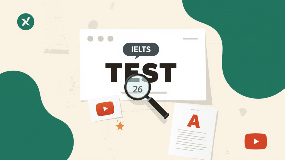 IELTS vocabulary test 26