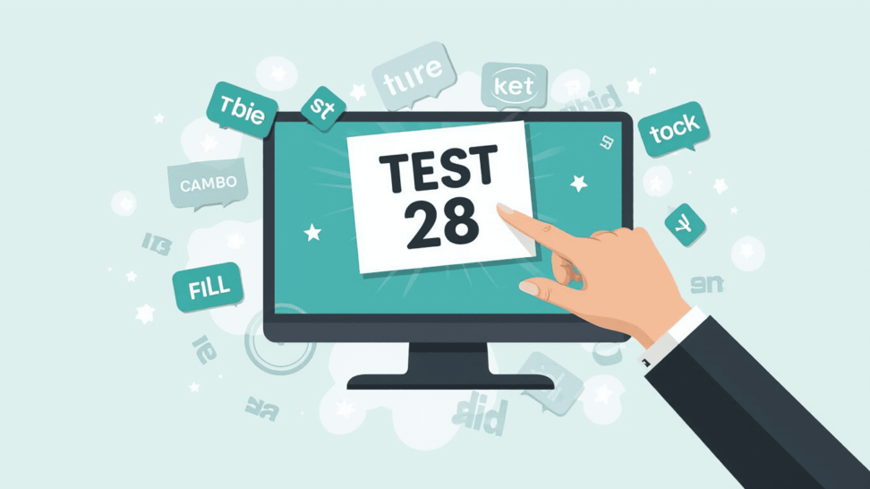 IELTS vocabulary test 28