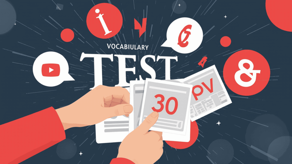 IELTS vocabulary test 30
