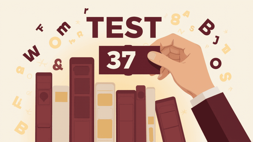 IELTS vocabulary test 37