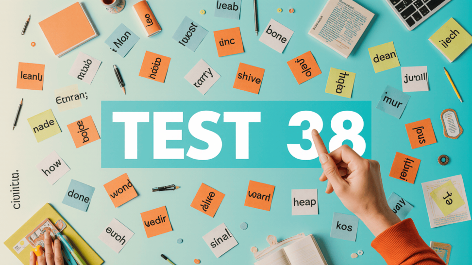 IELTS vocabulary test 38