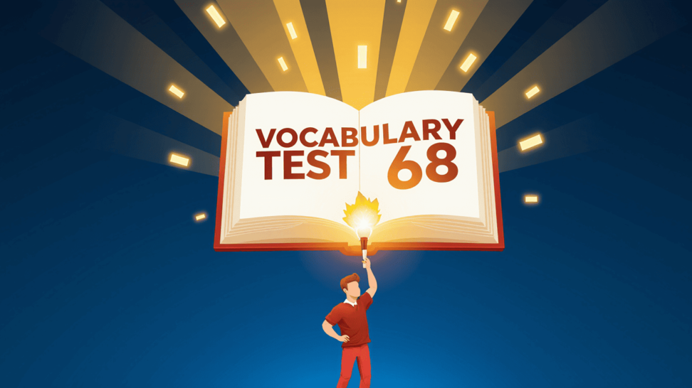 IELTS vocabulary test 68