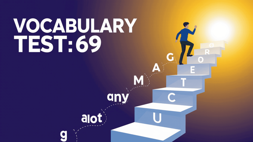 IELTS vocabulary test 69