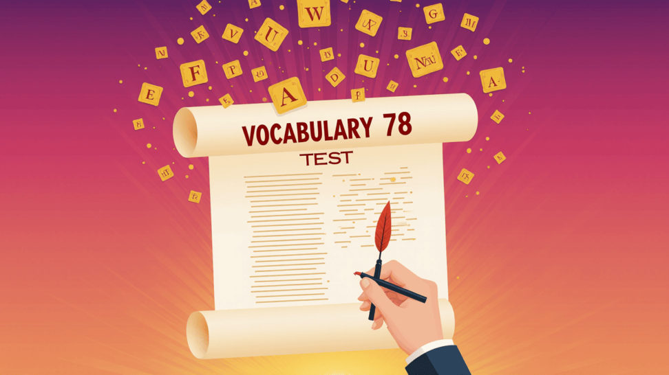 IELTS vocabulary test 78