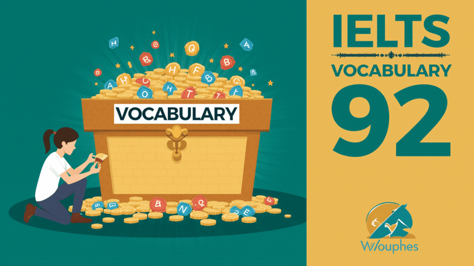 IELTS vocabulary test 92
