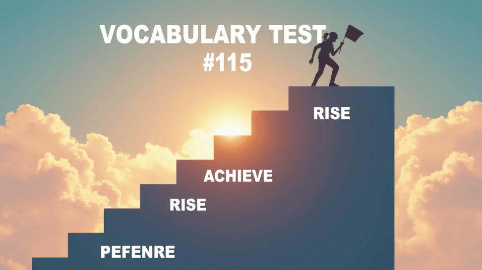 IELTS vocabulary test 115