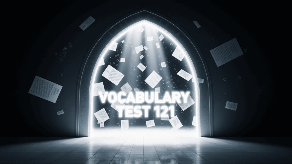 IELTS vocabulary test 121