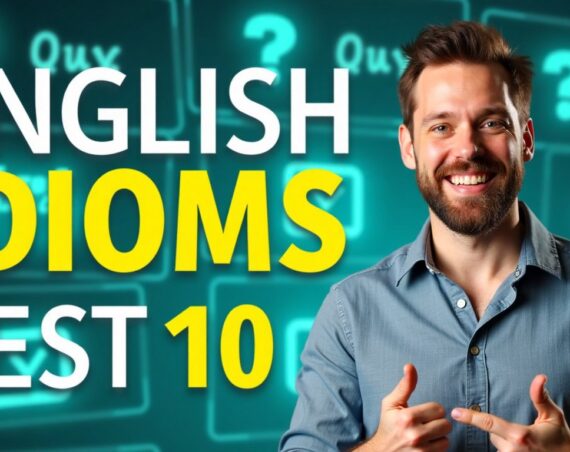 English idioms test 10