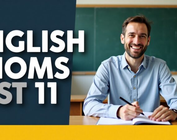 English idioms test 11