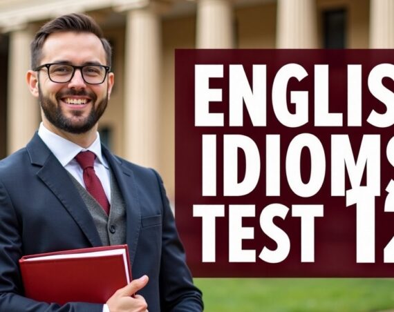 English idioms test 12