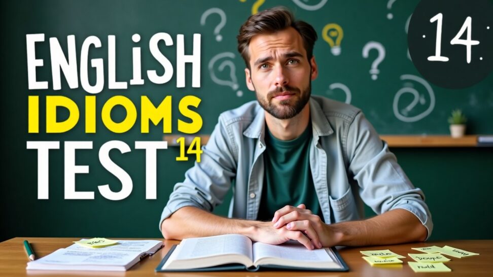 English idioms test 14