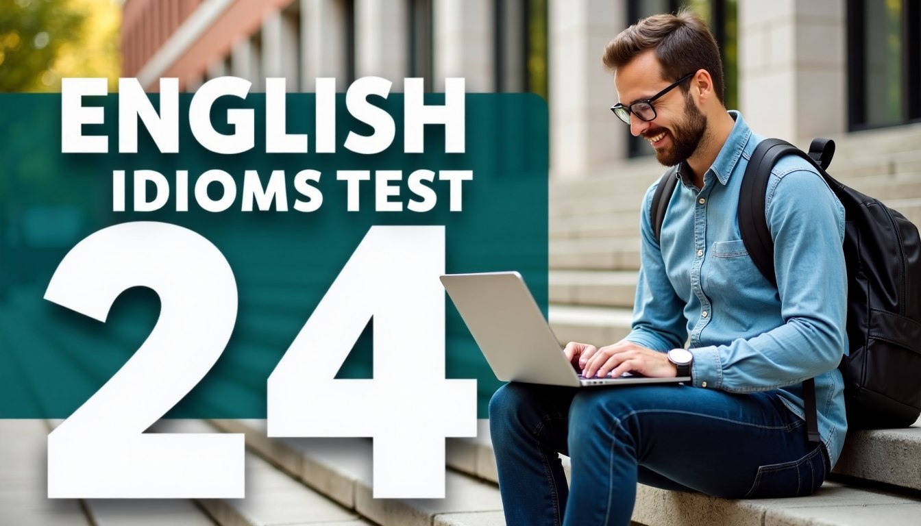 English idioms test 24