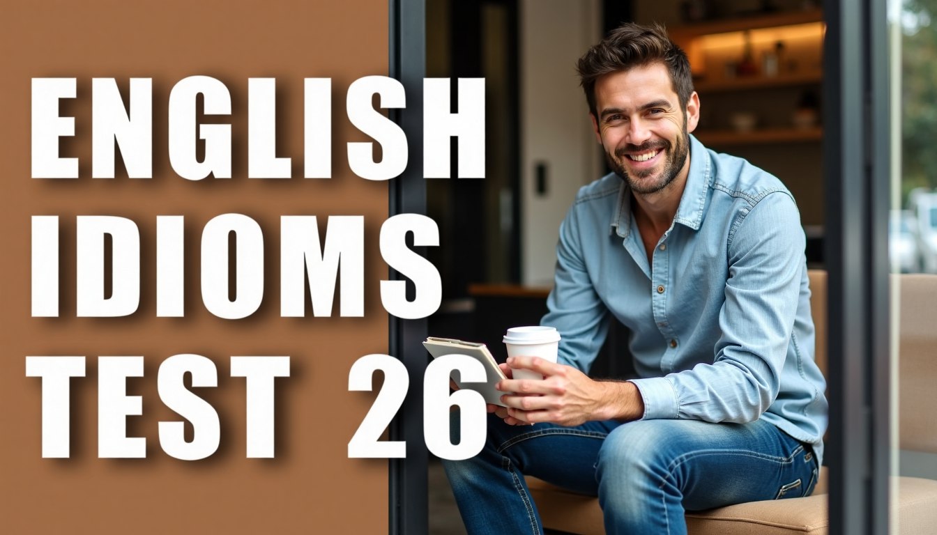 English idioms test 26