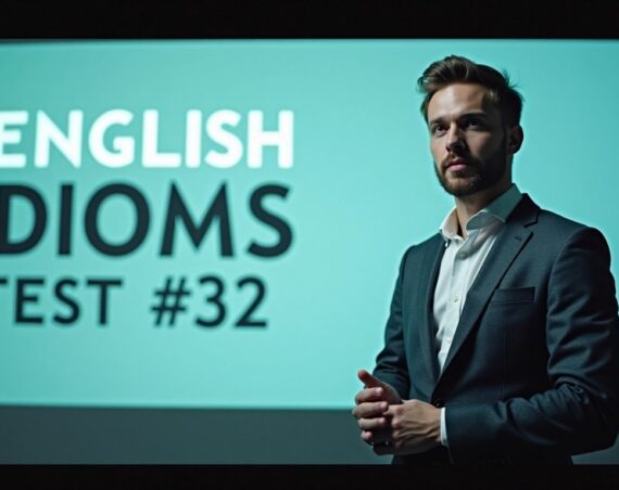 English idioms test 32