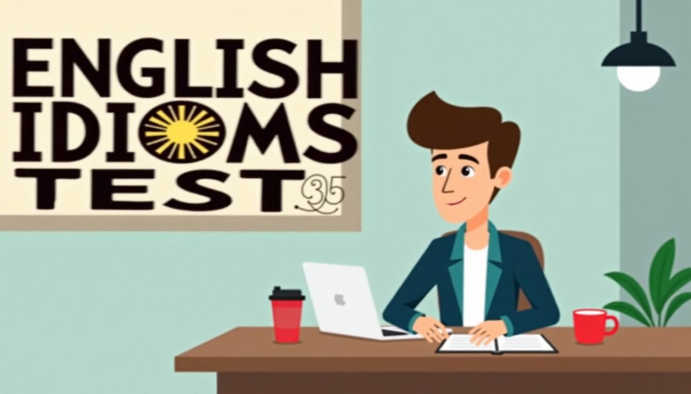 English idioms test 35