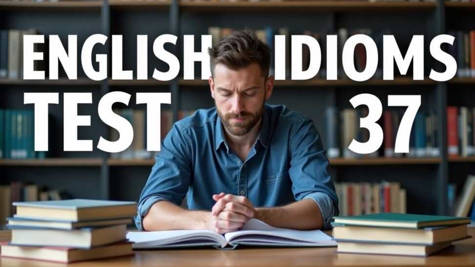 English idioms test 37
