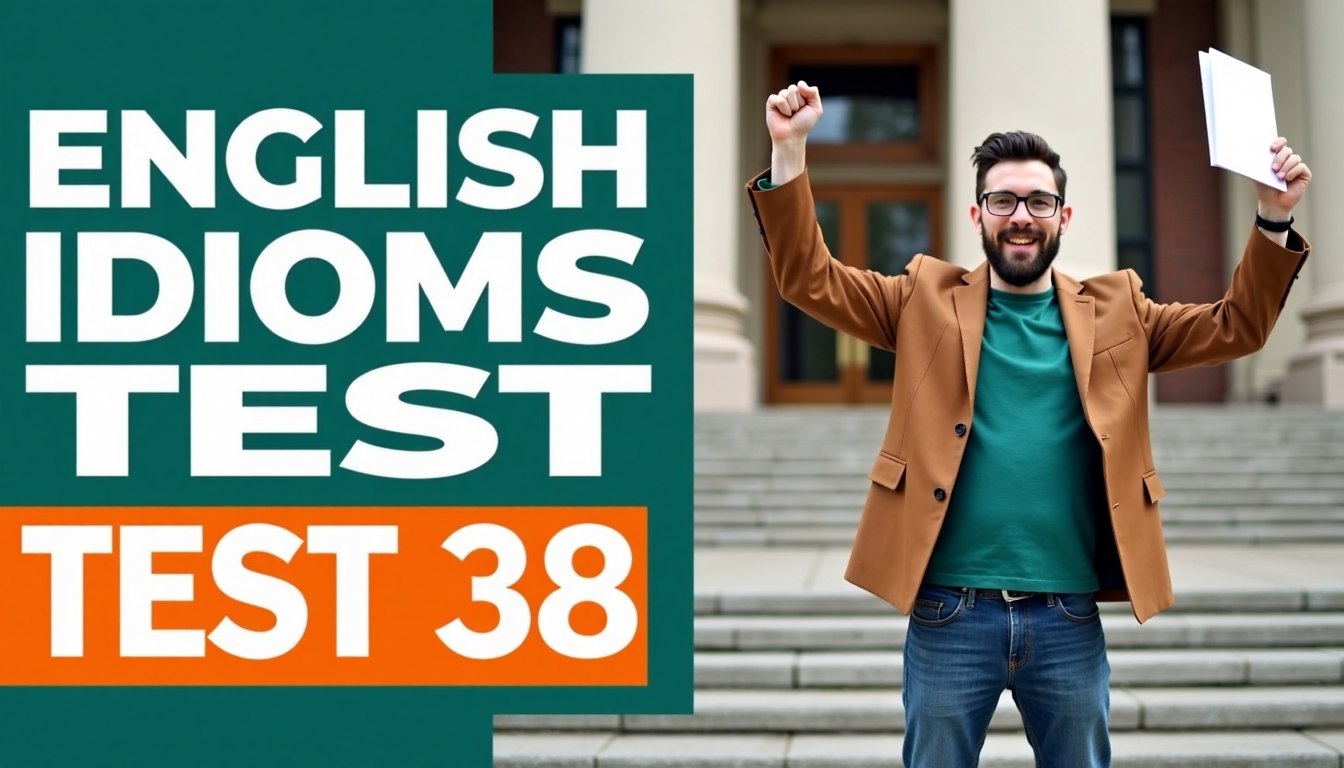 English idioms test 38