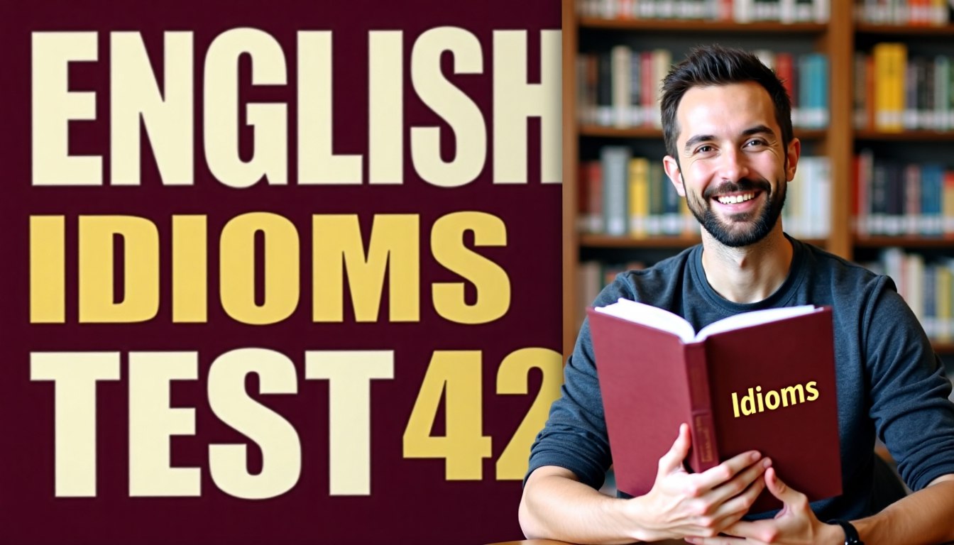 English idioms test 42