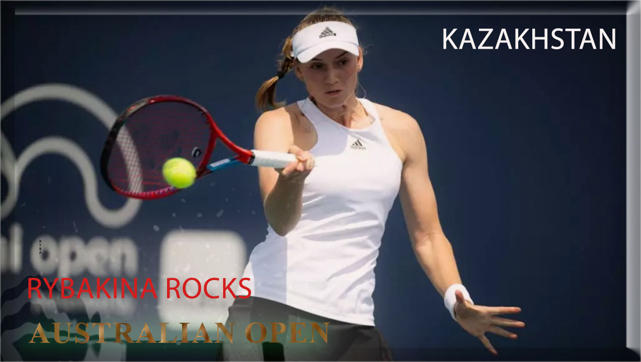 Rybakina rocks Australian Open