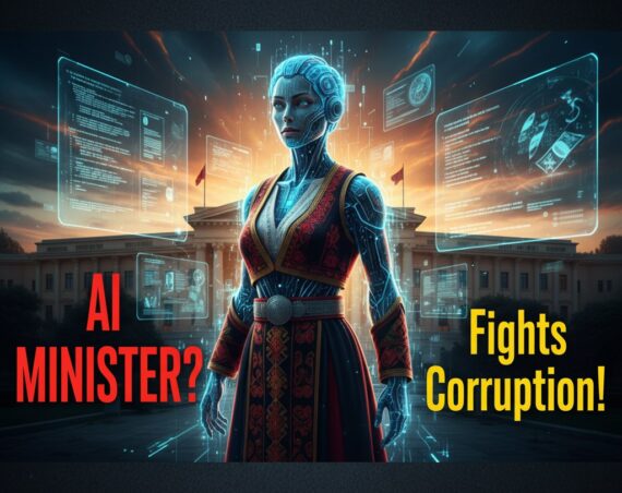 AI-generated minister