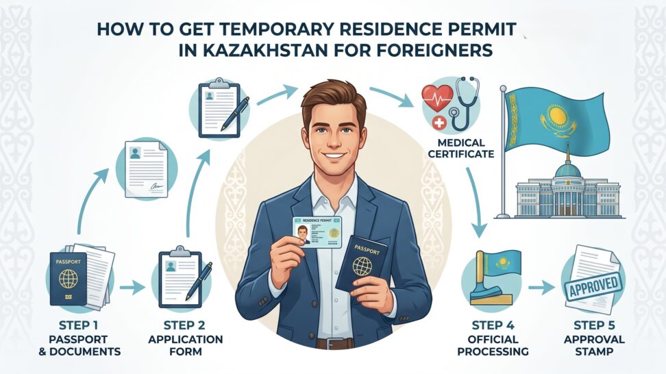 how to get TRP in Kazakhstan