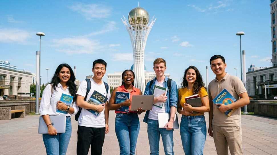 International students in Kazakhstan